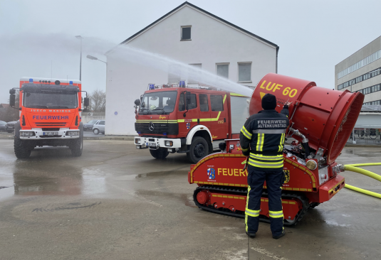 BHF setzt auf Löschroboter